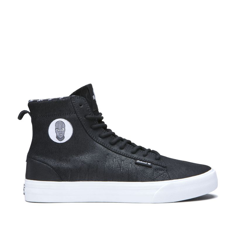 Supra Belmont High Top Schuhe Herren - Schwarz VIC62492